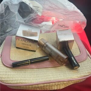 Lancome Makeup & Skincare Set in Pink and Gold